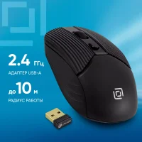 Мышь Oklick 509MW (черный) фото 1